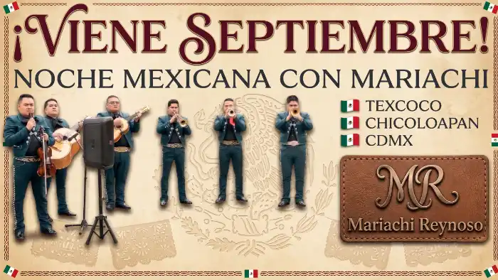 Mariachis en Chicoloapán Septiembre precios Mariachis para noche mexicana Chicoloapan